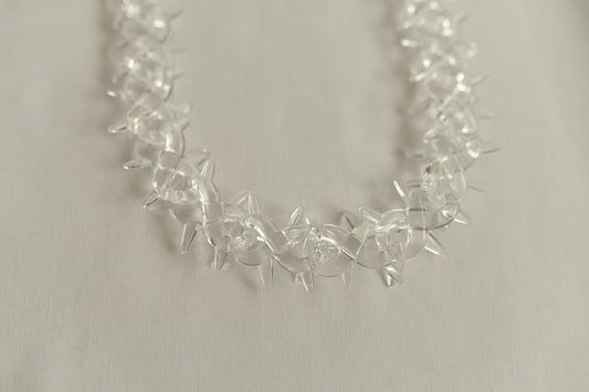 Crystal Spikes Statement Necklace