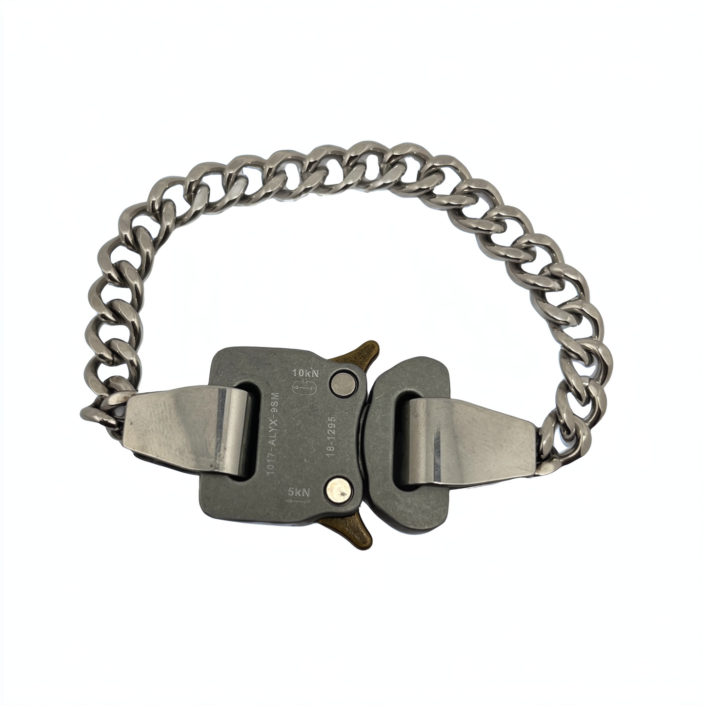 Industrial Buckle Cuban Chain Bracelet