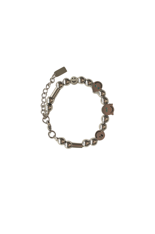 Mood Charms Stainless Steel Bracelet