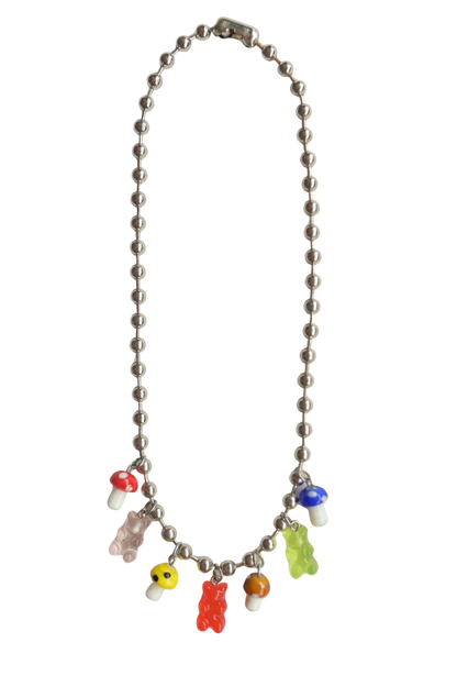 Gummy Shroom Charm Necklace