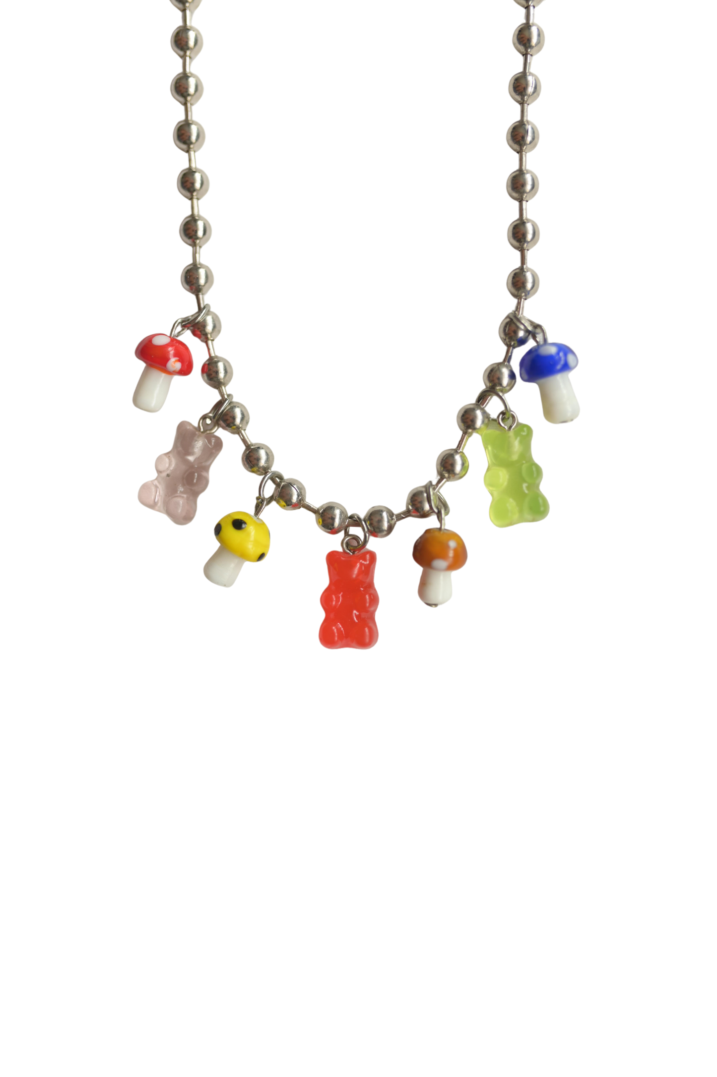 Gummy Shroom Charm Necklace