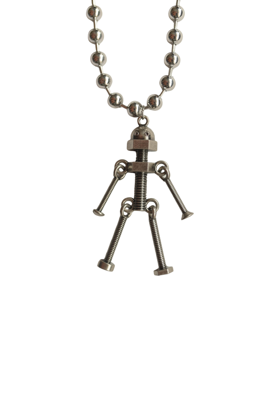 Bolt Buddy Pendant Necklace