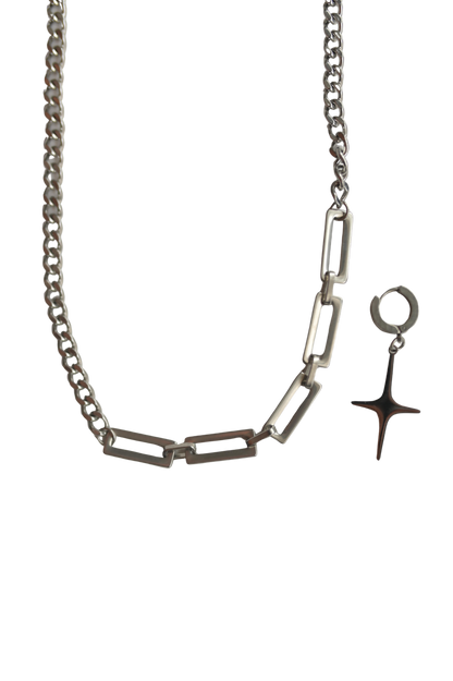 Midnight Orbit Necklace & Earring Set