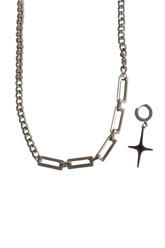 Midnight Orbit Necklace & Earring Set