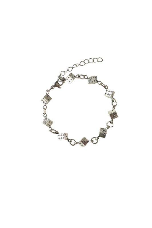 Lucky Dice Cube Bracelet