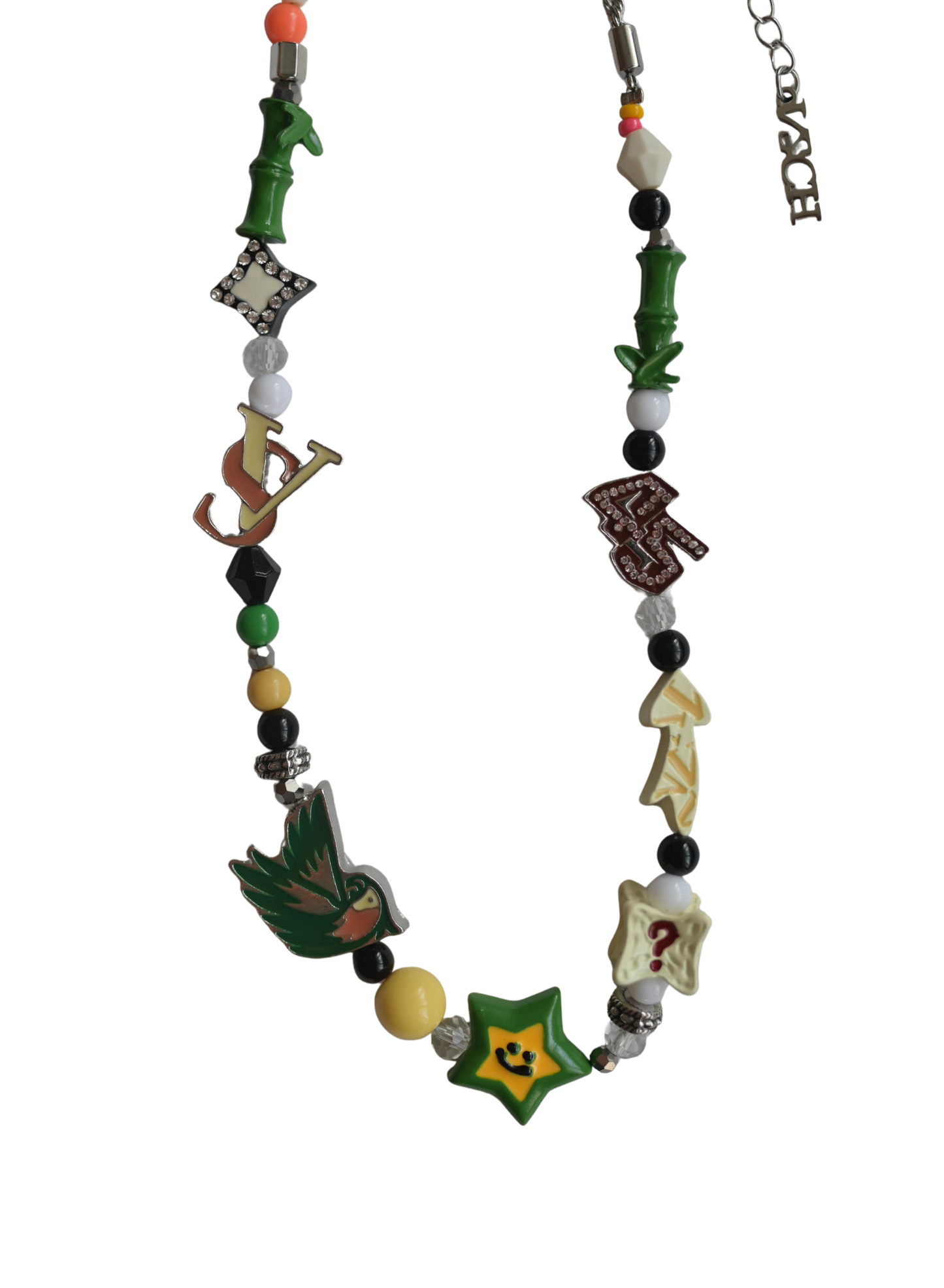 Mixed Media Statement Piece Necklace