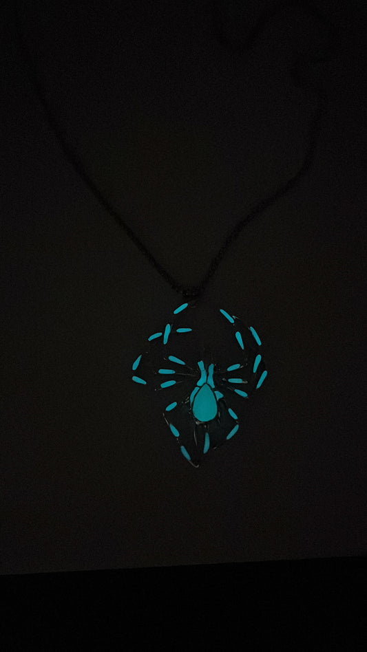 Venom Web Pendant Necklace