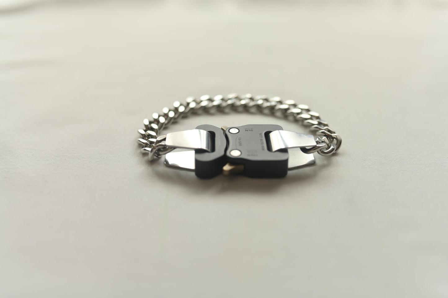 Industrial Buckle Cuban Chain Bracelet
