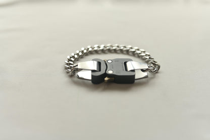 Industrial Buckle Cuban Chain Bracelet