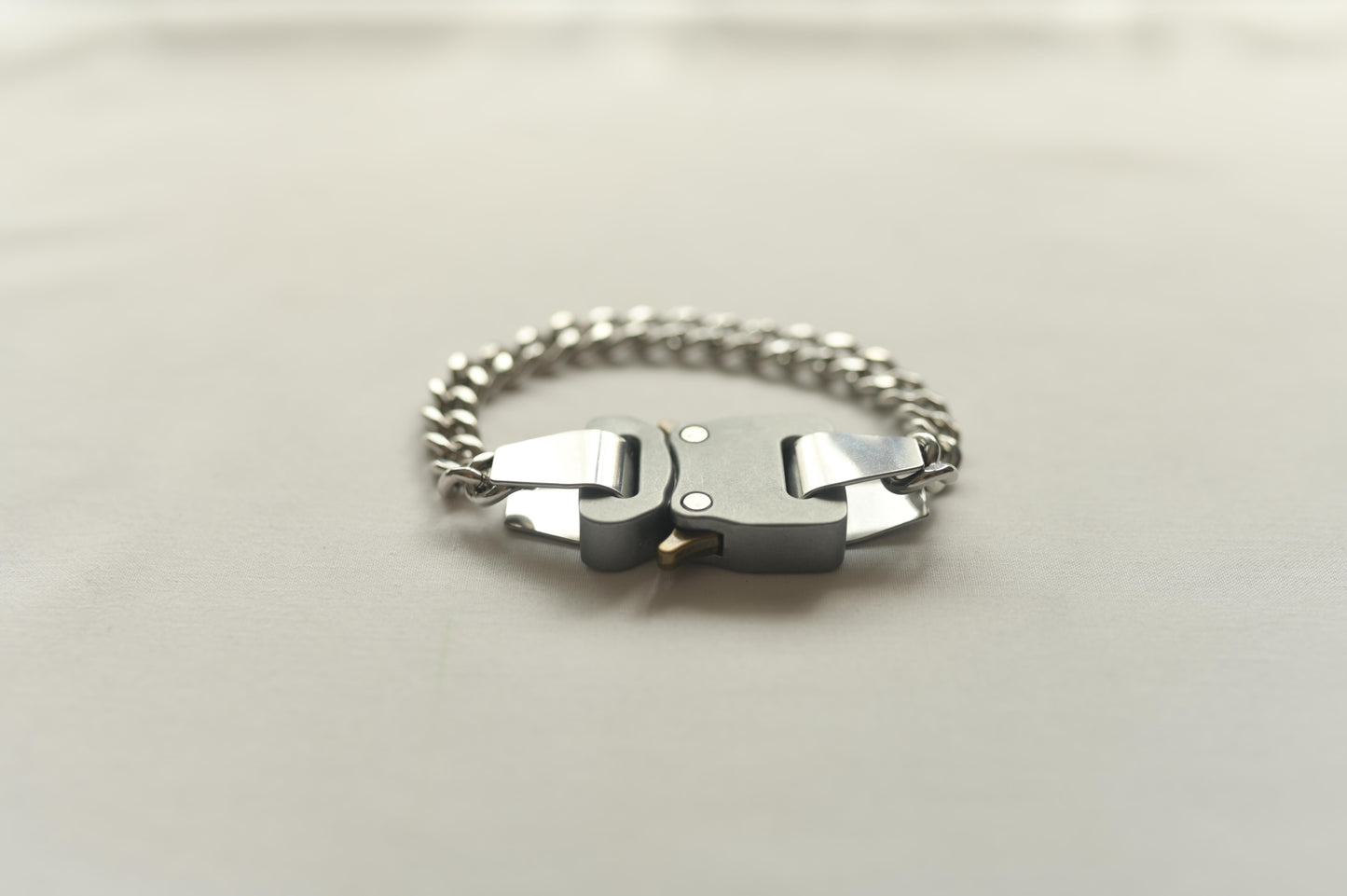 Industrial Buckle Cuban Chain Bracelet