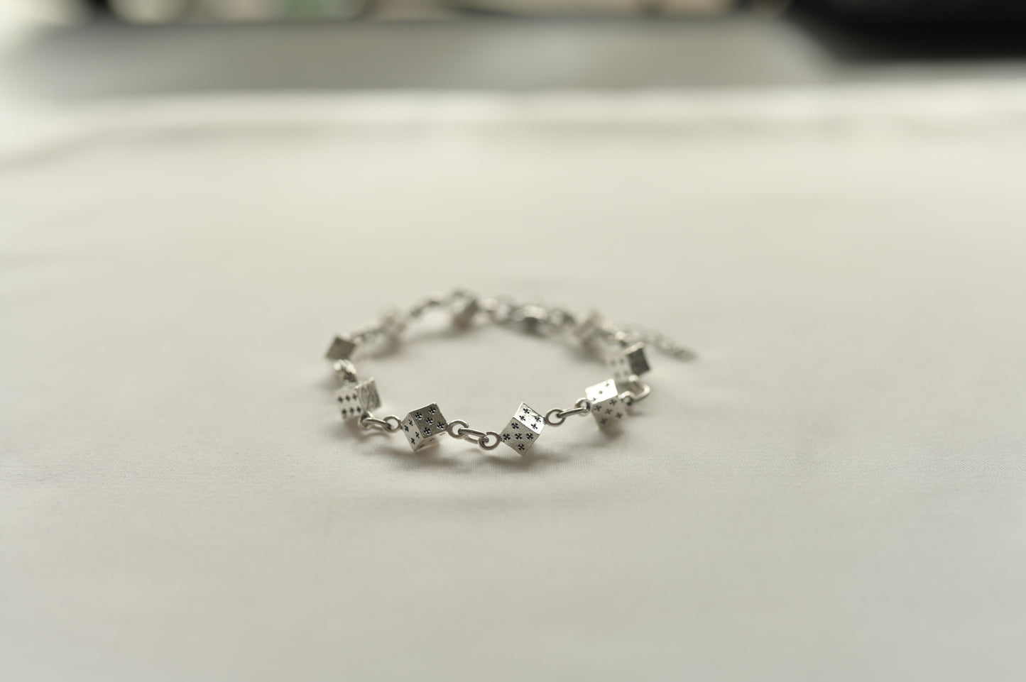 Lucky Dice Cube Bracelet