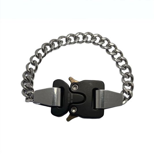 Industrial Buckle Cuban Chain Bracelet