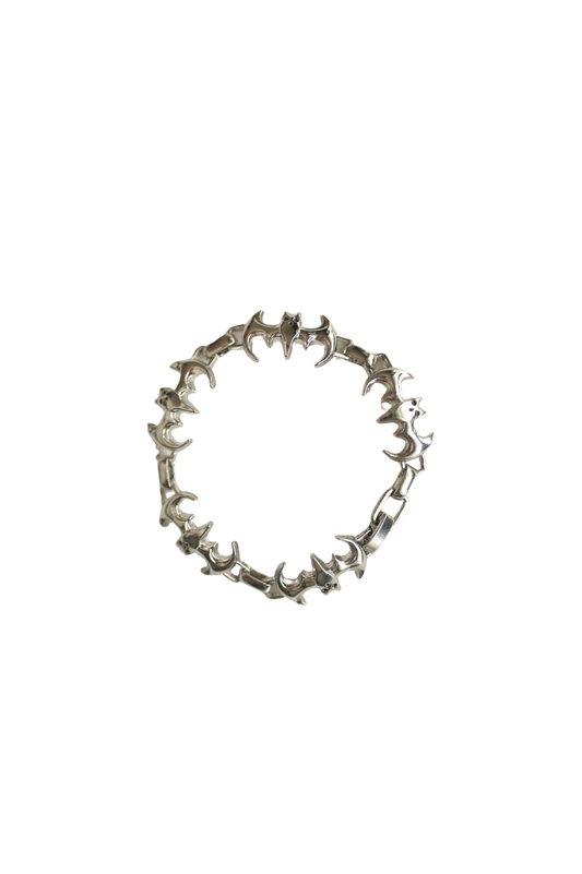 Nocturne Bat Link Bracelet