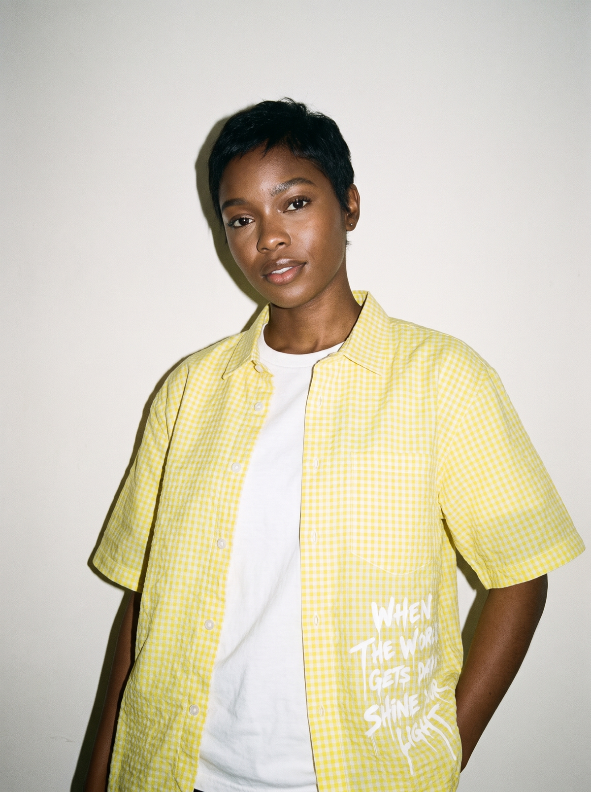 Striped Shirt Yellow