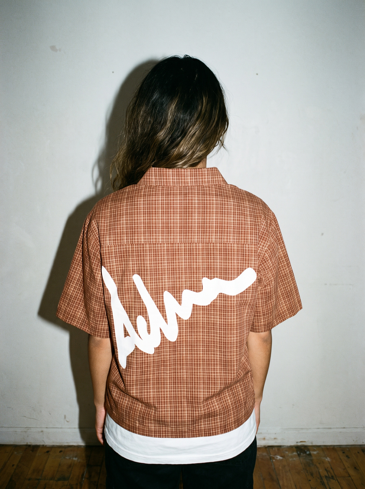 Striped shirt orange