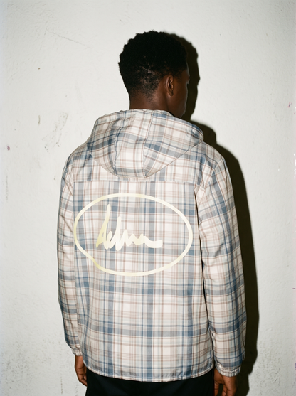 STRIPED HOODED SHIRT