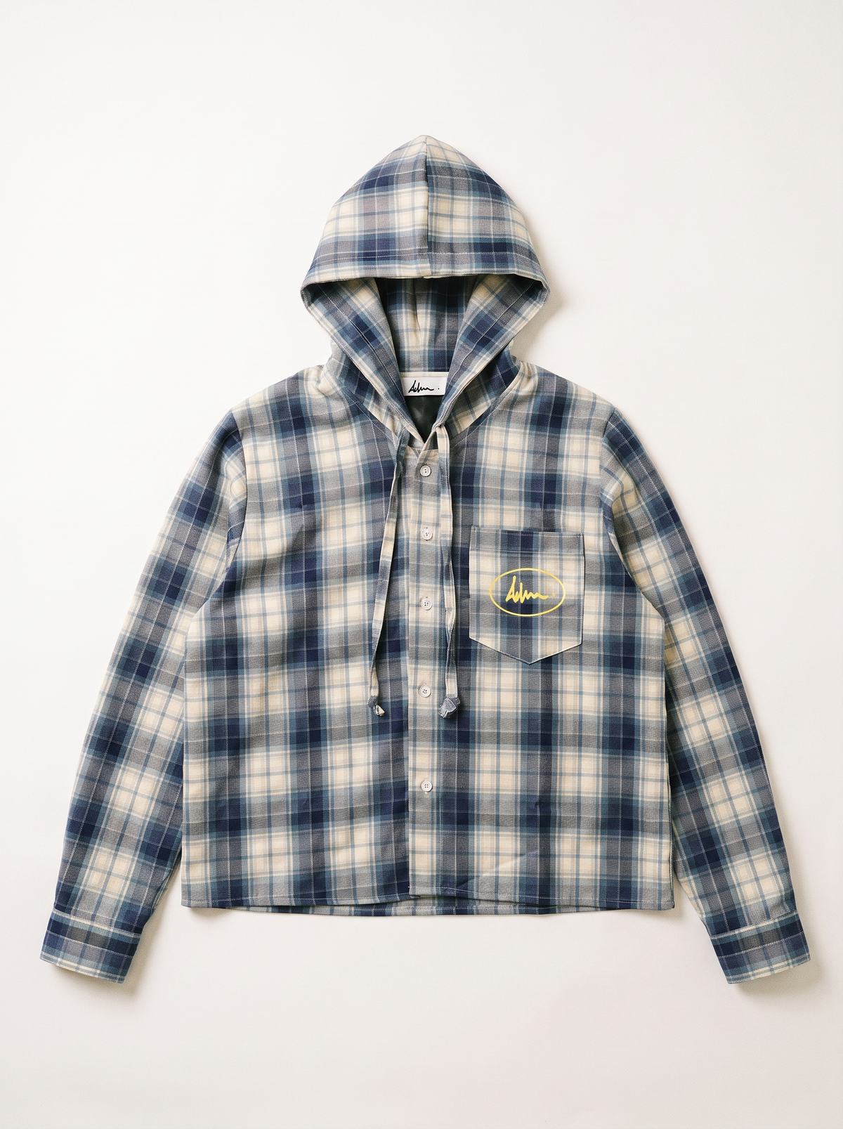 STRIPED HOODED SHIRT