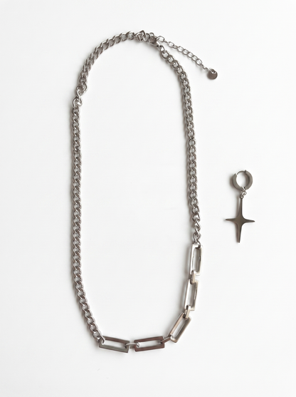Midnight Orbit Necklace & Earring Set