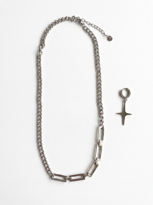 Midnight Orbit Necklace & Earring Set