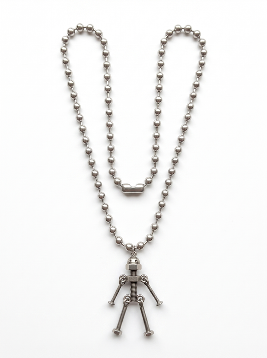 Bolt Buddy Pendant Necklace
