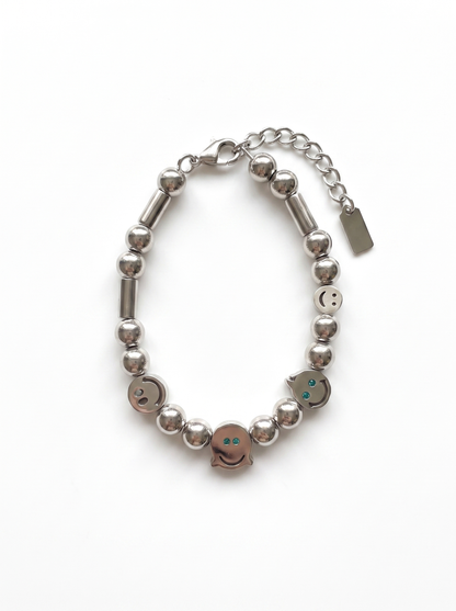Mood Charms Stainless Steel Bracelet