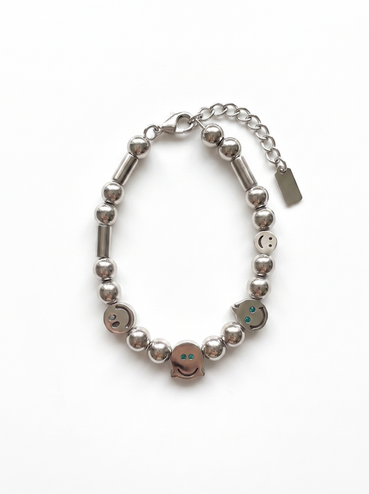 Mood Charms Stainless Steel Bracelet