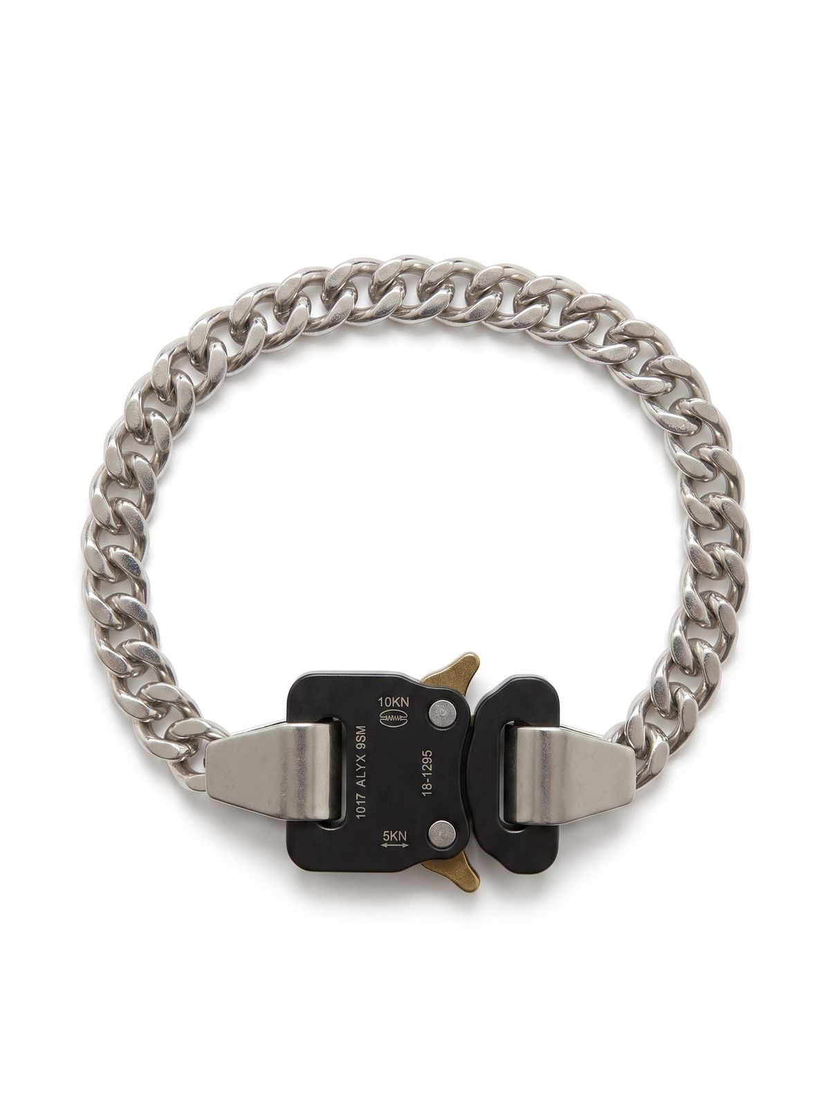 Industrial Buckle Cuban Chain Bracelet