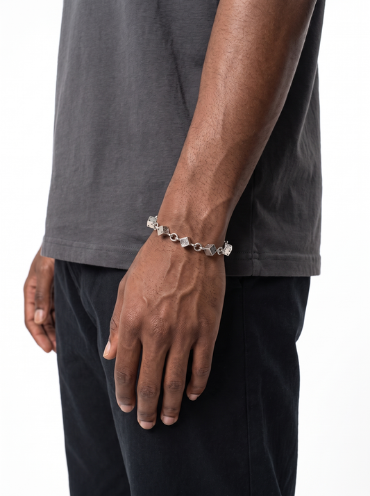 Lucky Dice Cube Bracelet